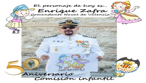 Personaje del día: Enrique Zafra - Comandante Naval de Valencia